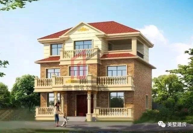 3款好看的農村建房戶型方案圖，這幾年很流行