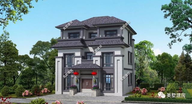 3款好看的農村建房戶型方案圖，這幾年很流行