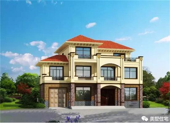 24款好看的住宅外觀效果圖，一二三層都有