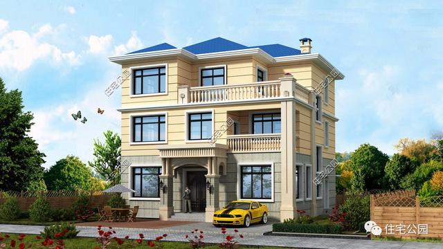 12×12米宅基地選這套自建房設計圖，準沒錯