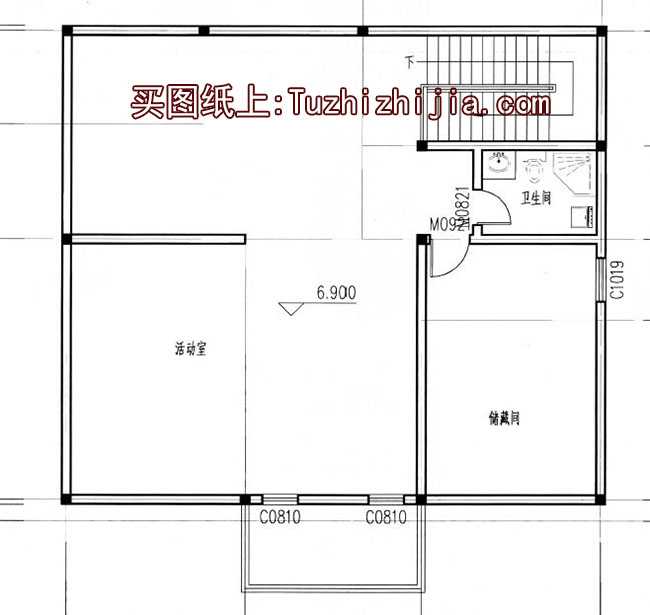 農(nóng)村二層半別墅設(shè)計(jì)設(shè)計(jì)圖（帶閣樓），戶型經(jīng)典實(shí)用