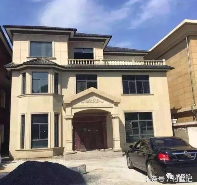 農村自建別墅實景照大全，路人搶著拍照分享