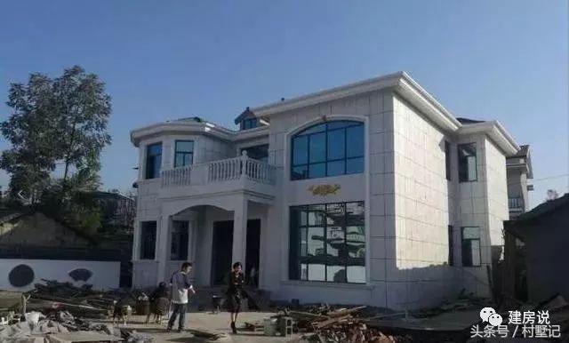 農村自建別墅實景照大全，路人搶著拍照分享