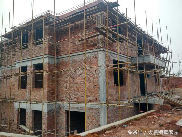 15米X15米三層自建樓房設計圖，附完工圖