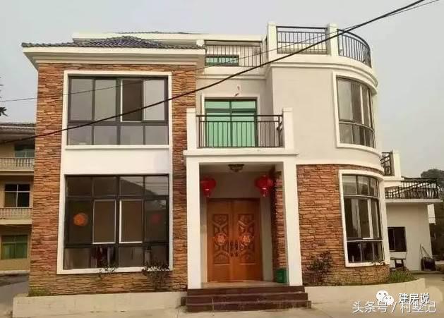 別墅實景照片圖和效果圖對比，看完肯定得給施工隊點贊