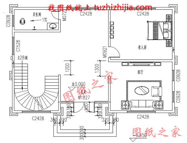 農村四層樓房設計圖，占地120平方米，歐式風格，高端大氣