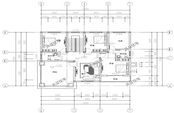 新農村建設推薦的3款住宅戶型圖，村里都滿意
