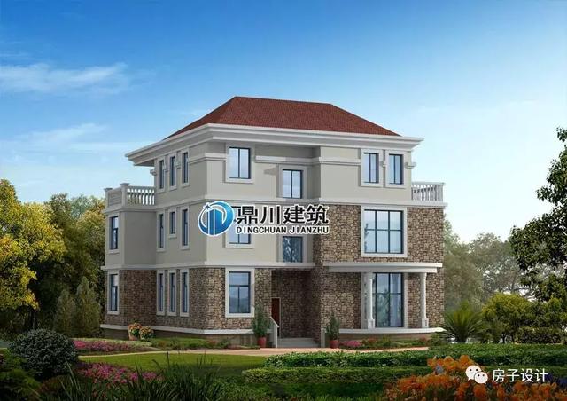 5套簡約時(shí)尚的新農(nóng)村住宅設(shè)計(jì)方案，大方時(shí)尚