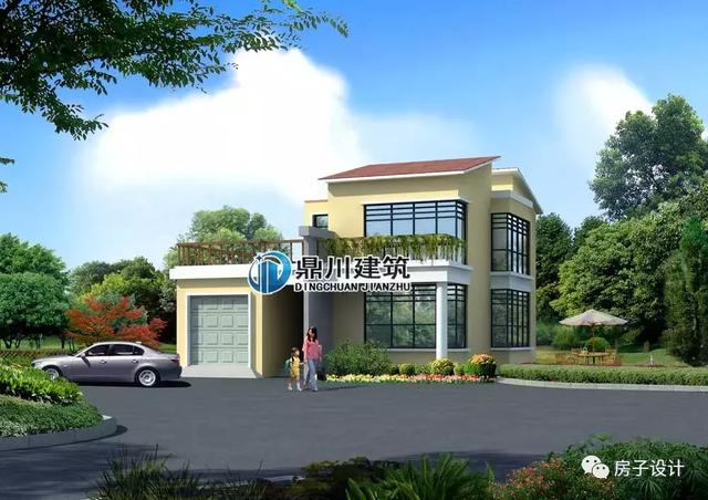 5套簡約時(shí)尚的新農(nóng)村住宅設(shè)計(jì)方案，大方時(shí)尚