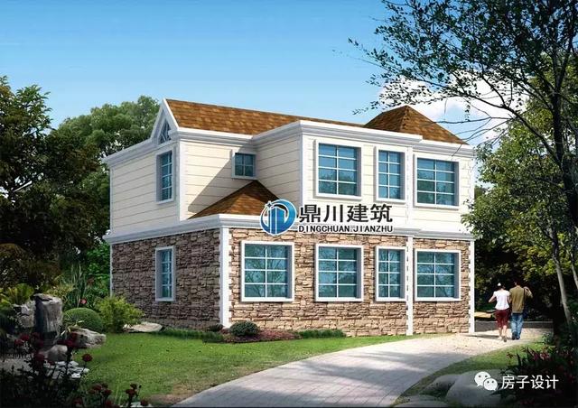 5套簡約時(shí)尚的新農(nóng)村住宅設(shè)計(jì)方案，大方時(shí)尚