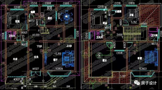 5套簡約時(shí)尚的新農(nóng)村住宅設(shè)計(jì)方案，大方時(shí)尚