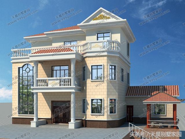 進(jìn)深10米農(nóng)村自建別墅設(shè)計圖，附施工全過程