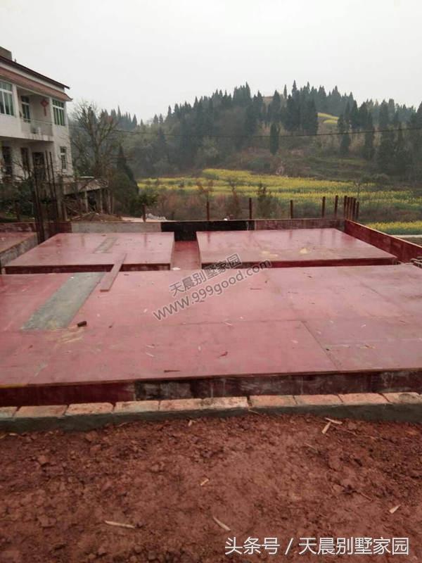 進(jìn)深10米農(nóng)村自建別墅設(shè)計圖，附施工全過程