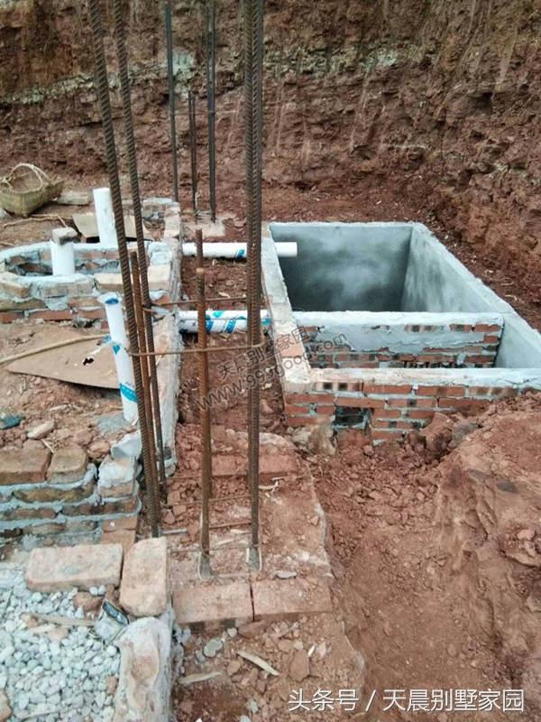 進(jìn)深10米農(nóng)村自建別墅設(shè)計圖，附施工全過程