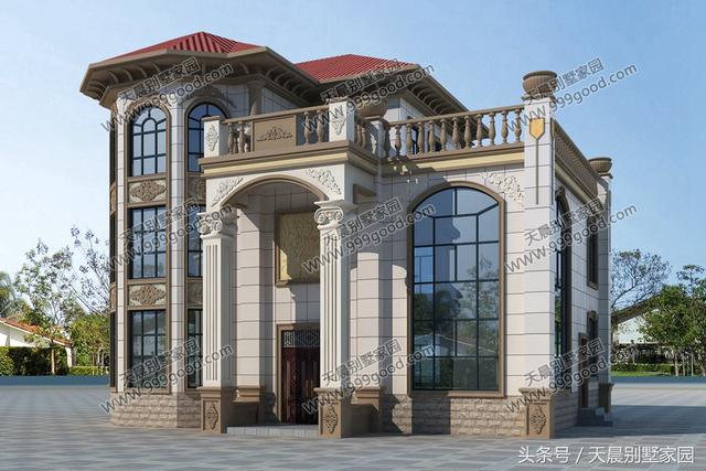 13*10米新農村三層別墅設計圖，建好保證有面子