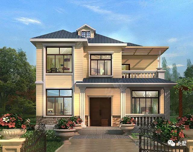 10*9米二層小別墅設(shè)計(jì)方案圖，附實(shí)拍圖加裝修圖