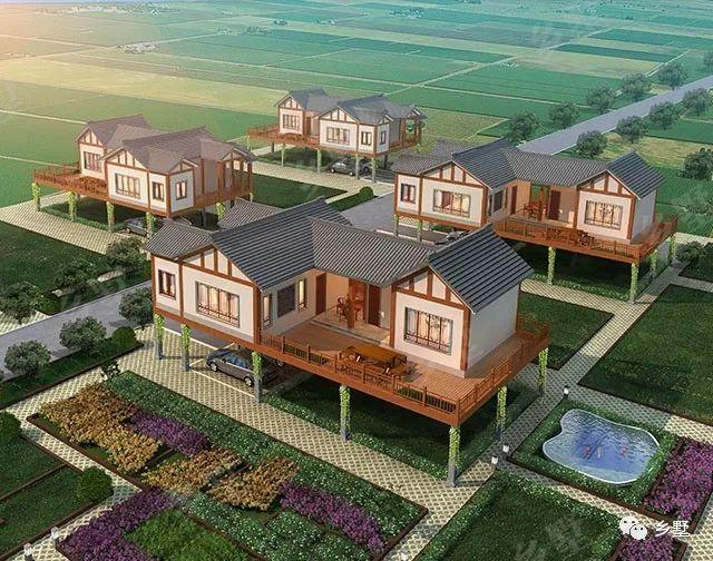 農莊設計方案圖，建好的實拍圖更漂亮