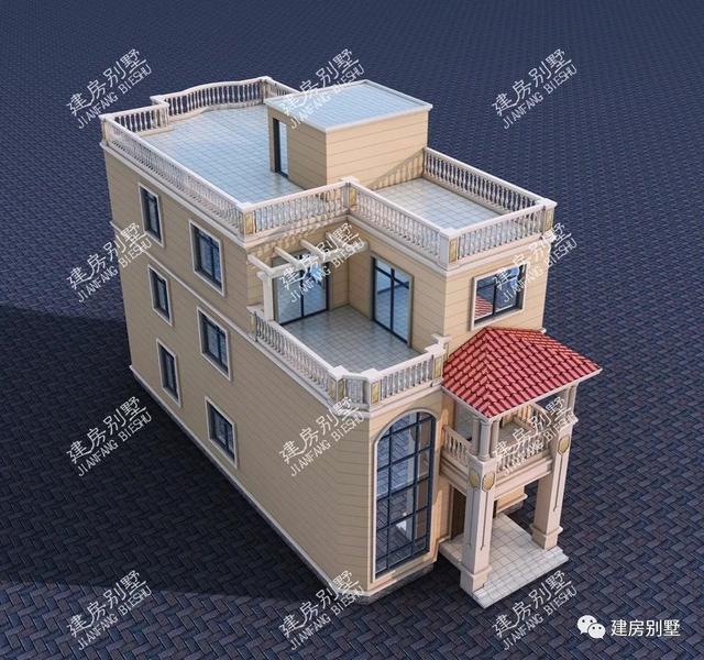 2款平屋頂農村房屋設計圖，喜歡平屋頂的收藏了