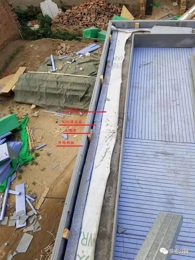 農村自建房輕鋼別墅施工過程實拍，輕鋼別墅施工沒想象的難