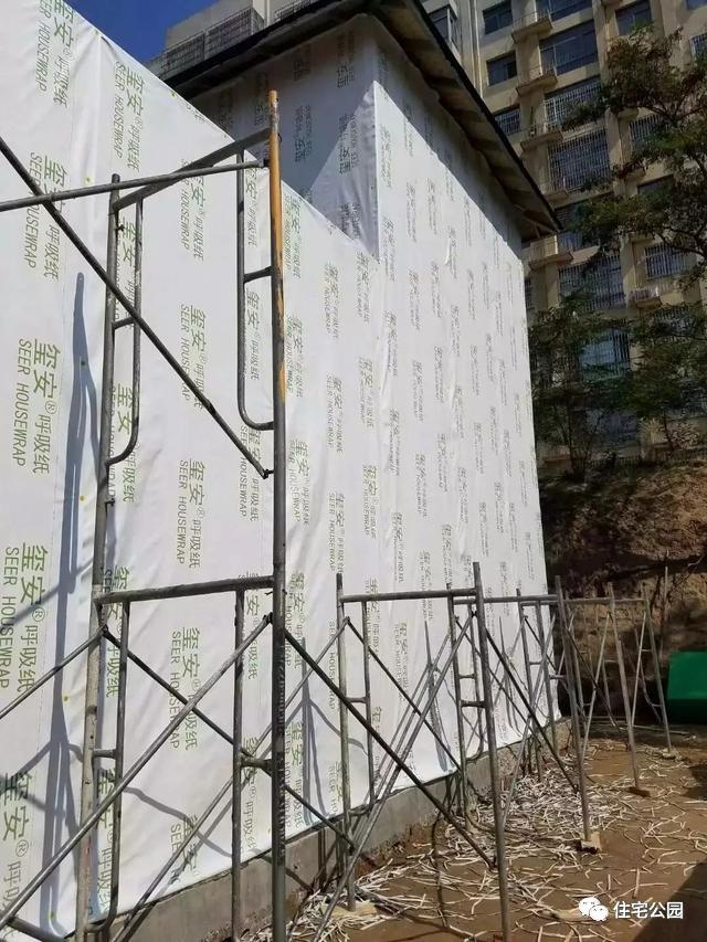 農村自建房輕鋼別墅施工過程實拍，輕鋼別墅施工沒想象的難