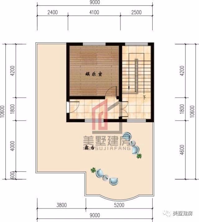 宅基地小不怕，3款小面積二層農村小別墅方案圖