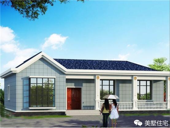 12萬-15萬農村一層別墅戶型設計圖，想自建房的趕快收藏