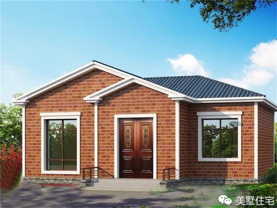 12萬-15萬農村一層別墅戶型設計圖，想自建房的趕快收藏