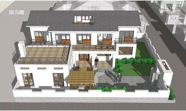 3套花園別墅外觀效果圖，有花園才稱得上別墅