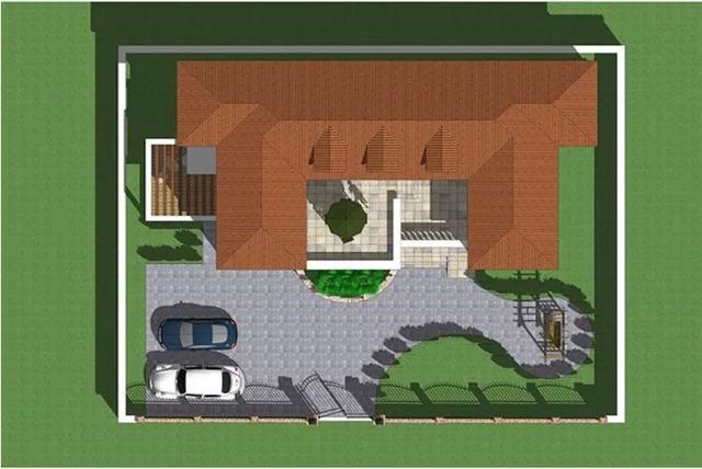 3套花園別墅外觀效果圖，有花園才稱得上別墅