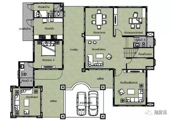 幾款現(xiàn)代風(fēng)二層小洋樓設(shè)計圖，年輕人的最愛
