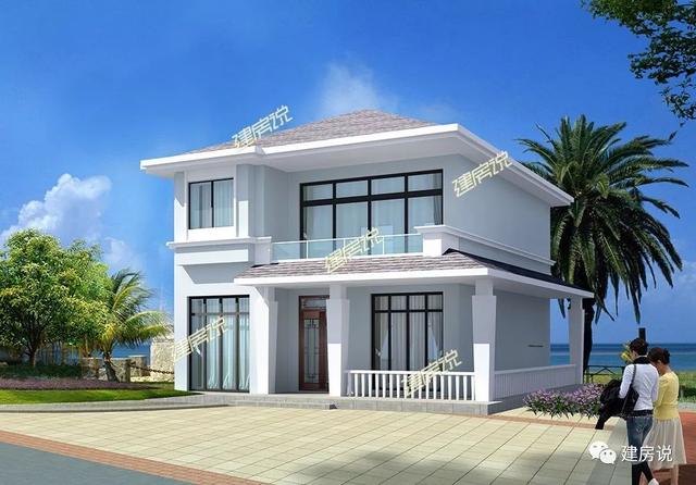 幾款現(xiàn)代風(fēng)二層小洋樓設(shè)計圖，年輕人的最愛