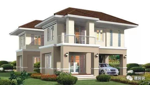 幾款現(xiàn)代風(fēng)二層小洋樓設(shè)計圖，年輕人的最愛