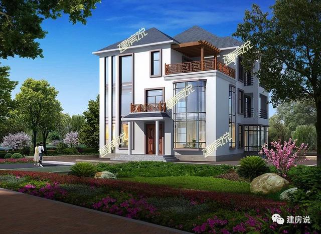 看完新中式風格自建房圖，歐式、美式都靠邊站