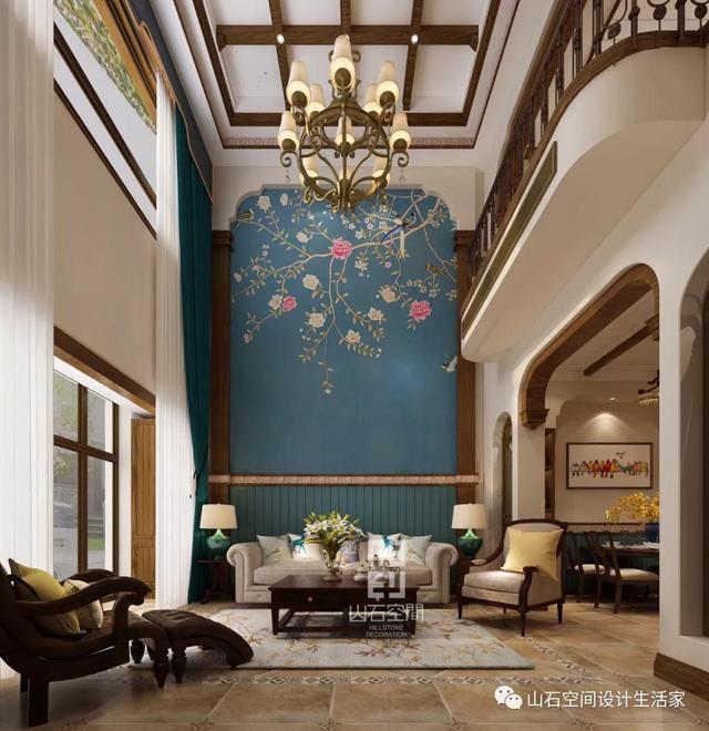 碧桂園220㎡別墅美式風格裝修大圖展示，精美