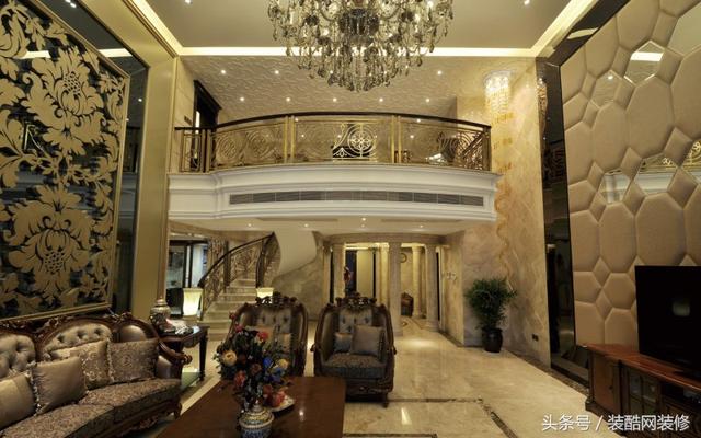 500平別墅歐式古典風(fēng)格裝修案例，皇家級(jí)的享受