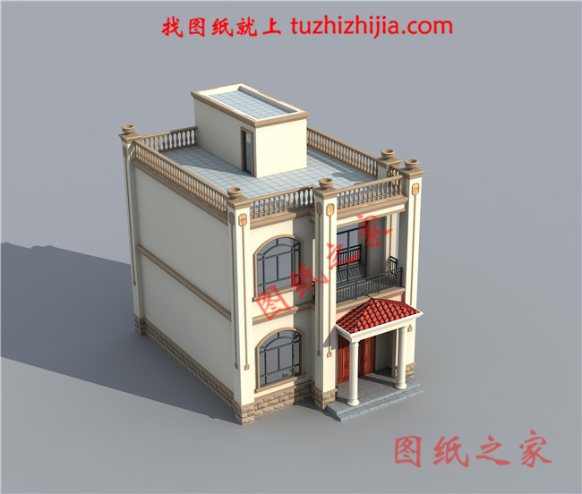 農村小戶型二層別墅設計圖，戶型緊湊合理，是宅基地小的客戶的福音