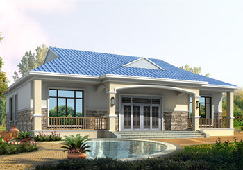 鄉下建房一層戶型圖，一層住宅設計圖紙，誰說一層平房不能叫別