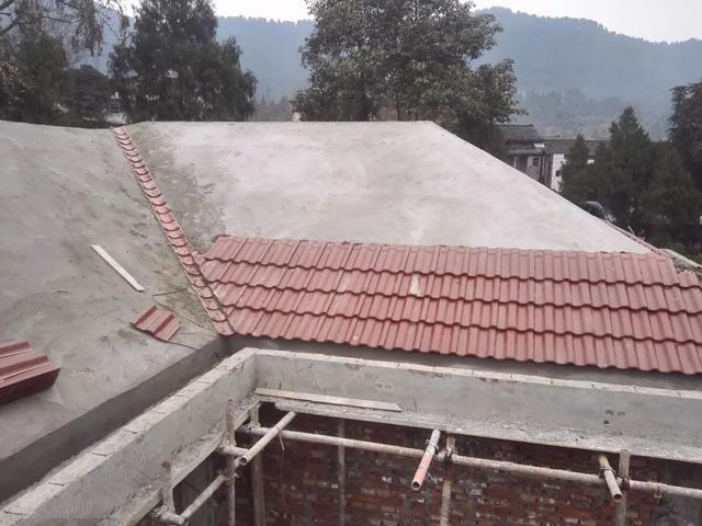 11*11米帶露臺現代二層農村小洋樓設計圖，附施工過程