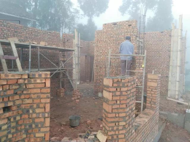 11*11米帶露臺現代二層農村小洋樓設計圖，附施工過程