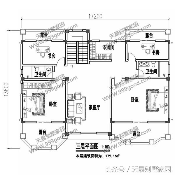 5款農(nóng)村住宅設(shè)計圖，2、3款豪宅一般人建不起