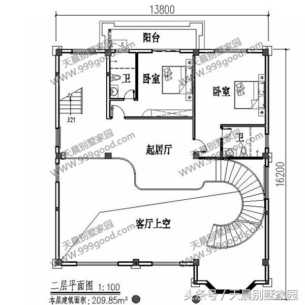 5款農(nóng)村住宅設(shè)計圖，2、3款豪宅一般人建不起