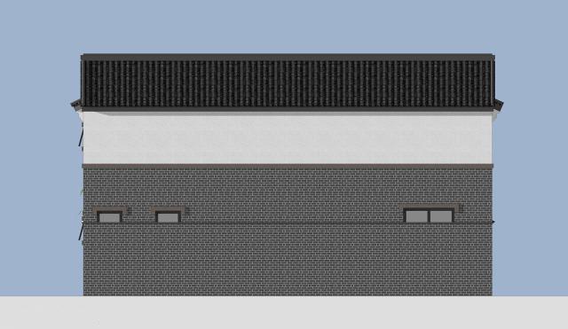 二層帶庭院中式別墅設計方案，喜歡中式建筑的收藏吧