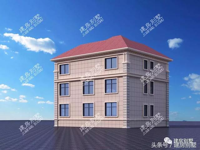 2款開間13米的三層樓房設計方案圖，建一棟羨慕死城里人