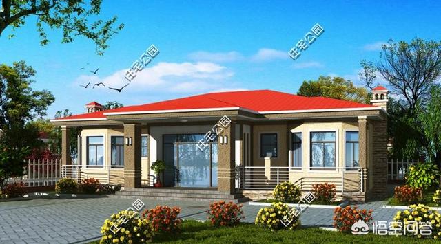 15米×14米農村自建平房有什么好的設計圖推薦？