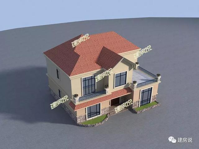 幾棟二層自建小洋樓設計圖，隨便建一棟就不怕找不到媳婦了