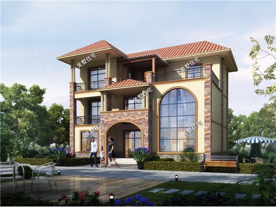 8款顏值爆表的新農(nóng)村樓房設(shè)計(jì)圖，二層、三層都有