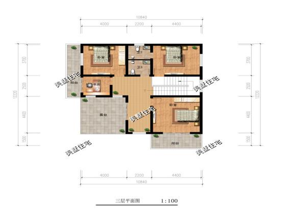 8款顏值爆表的新農(nóng)村樓房設(shè)計(jì)圖，二層、三層都有