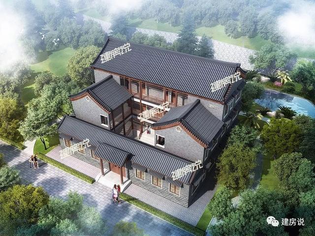 農村蓋房設計大全圖，上百款漂亮別墅效果圖