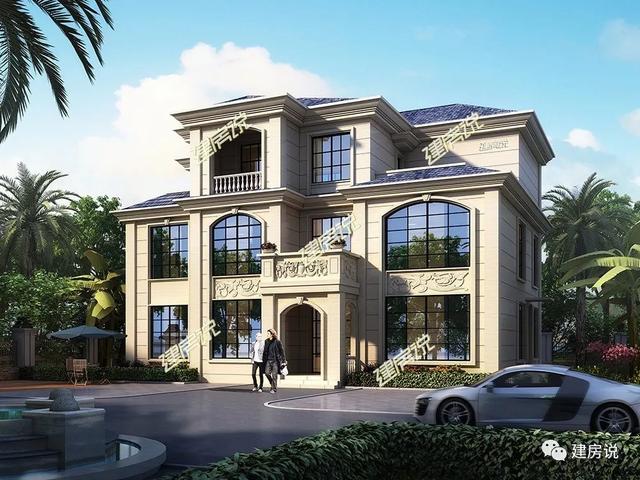 農村蓋房設計大全圖，上百款漂亮別墅效果圖