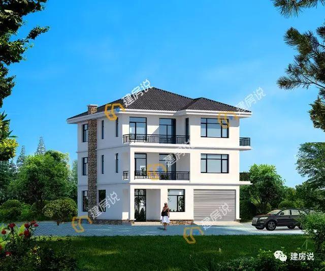 農村蓋房設計大全圖，上百款漂亮別墅效果圖